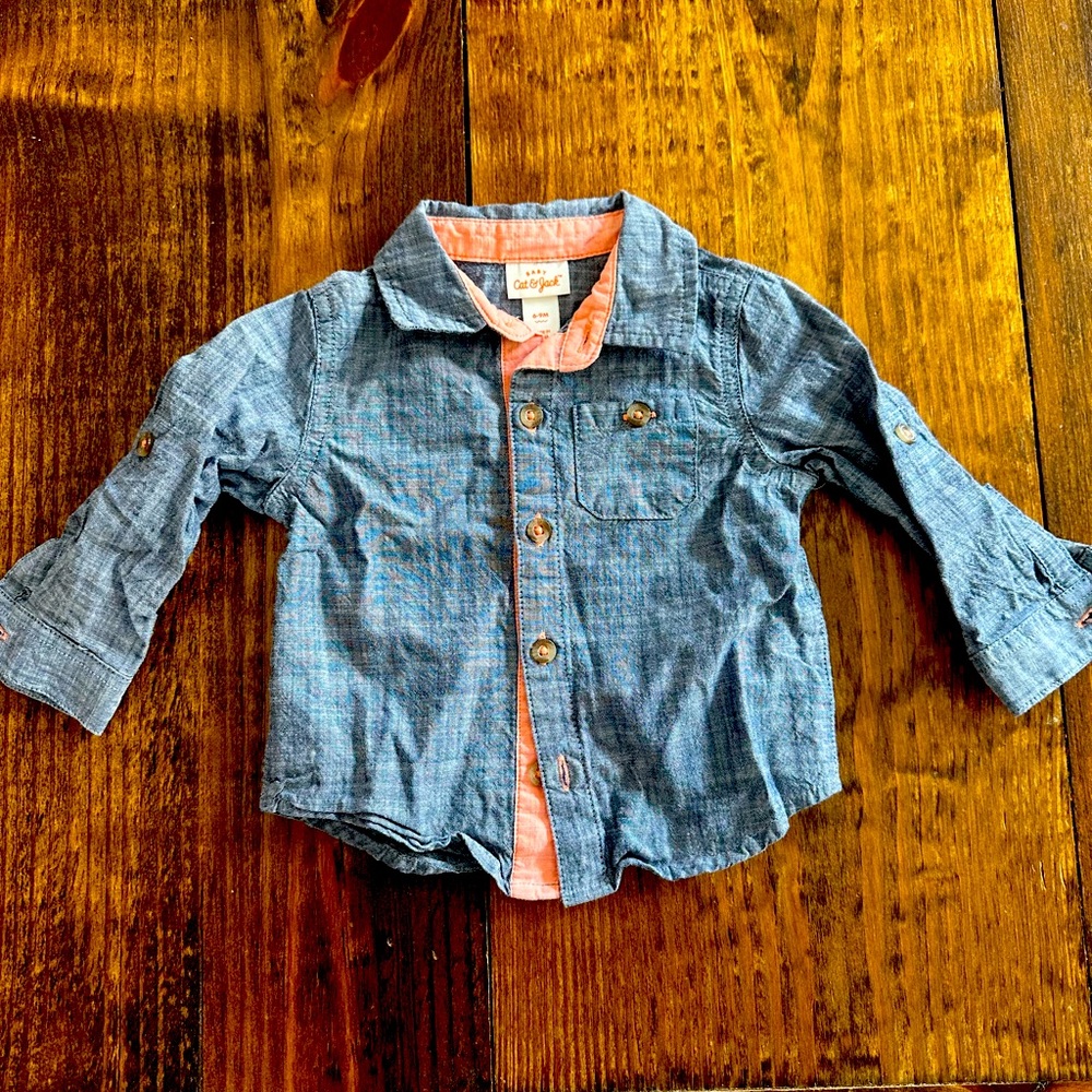 Baby girls denim shirt
